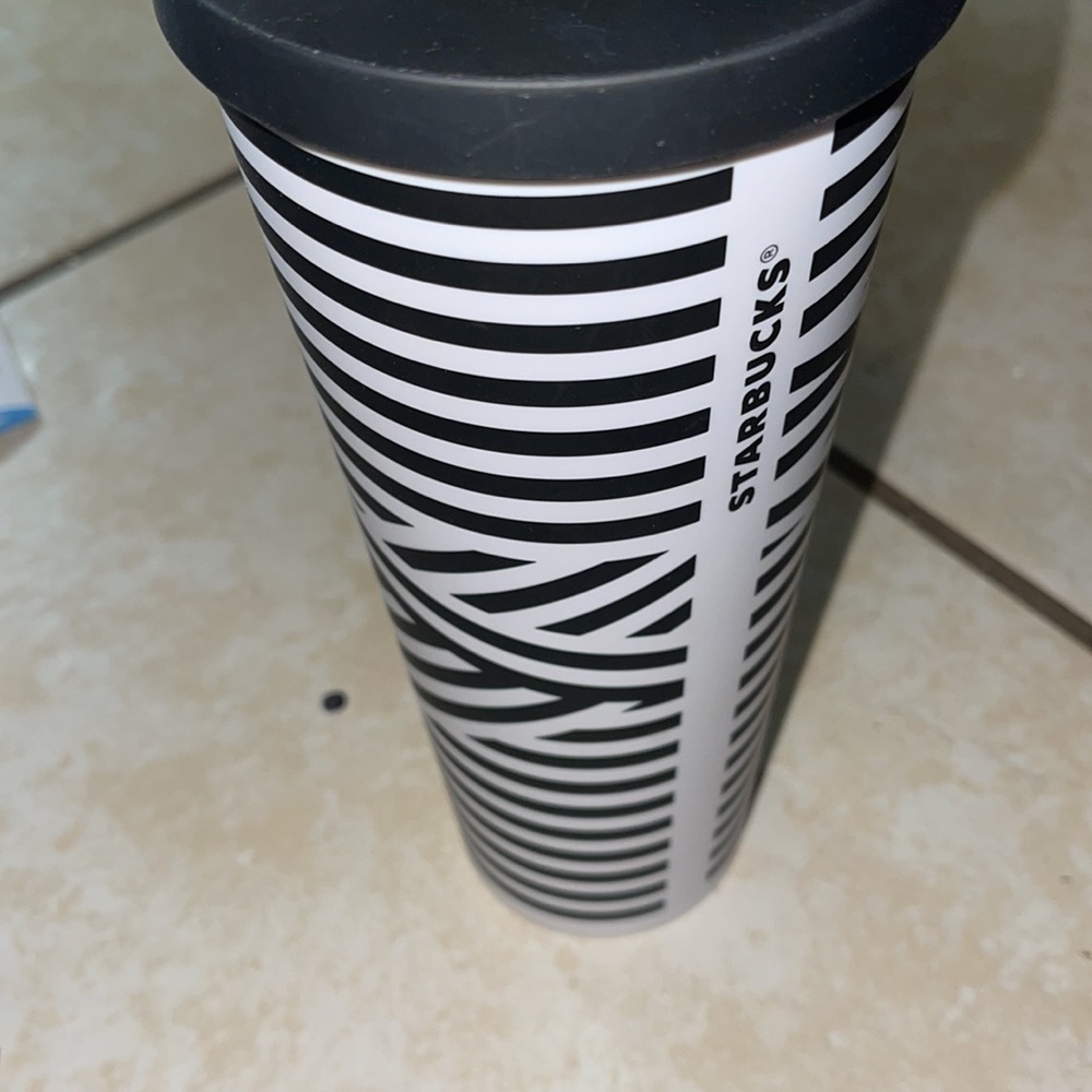 STARBUCKS ZEBRA TUMBLER - Picture 5 of 7